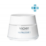 VICHY NUTRILOGIE 1 Крем-уход для защиты сухой кожи, 50 мл