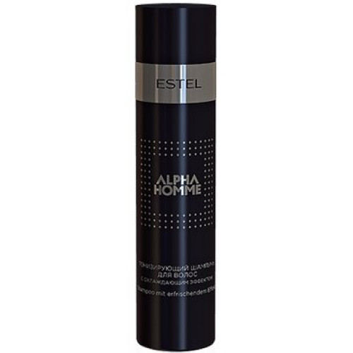 Шампунь для волос тонизирующий с охлаждающим эффектом 250мл Estel alpha homme