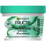 Garnier fructis маска увлажнение 3в1 390мл для волос нуждающихся в увлажнении superfood алоэ