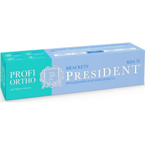 PresiDENT PROFI ORTHO BRACES Зубная паста для брекет-систем 50 мл