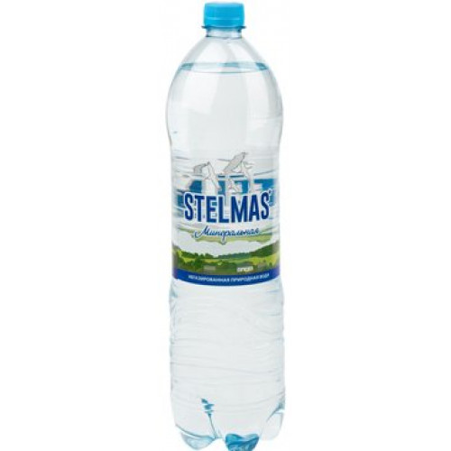 Стэлмас вода минеральная негазированная 0.6л