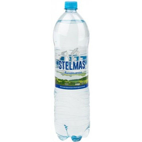 Стэлмас вода минеральная негазированная 1.5л бут.п/э