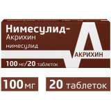 Нимесулид-Акрихин таб 100мг 20 шт