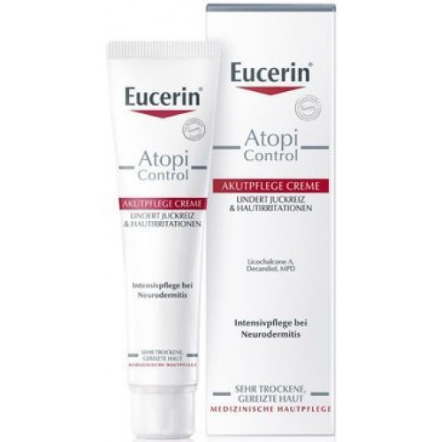 Eucerin Atopi Control крем для взрослых/детей/младенцев для тела успокаивающий 40мл туба