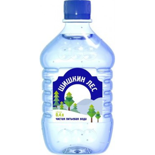 Шишкин лес вода питьевая 0.4л бут.