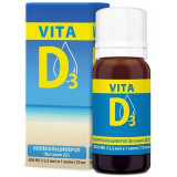 Вита Д3/vita D3 раствор водный мицеллированный 500ме/кап 10мл фл-кап. анис