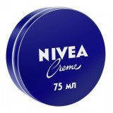Увлажняющий универсальный крем Nivea Creme для лица, рук и тела с пантенолом, 75 мл
