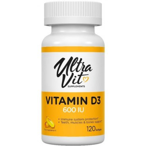 Ультравит сапплементс витамин Д3 капс. 120 шт