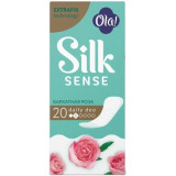 Ola! silk sense прокладки ежедневные daily deo 20 шт бархатная роза