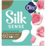 Ola! silk sense прокладки ежедневные daily deo 60 шт бархатная роза
