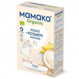 Мамако organic Каша рисовая с бананом на козьем молоке 200 г с 6 месяцев