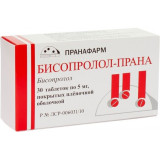 Бисопролол-Прана таб 5 мг 30 шт