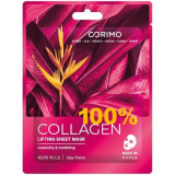 Corimo Маска тканевая для лица Лифтинг 100% collagen 1 шт