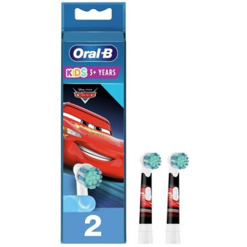 Насадки для электрической зубной щетки Oral-B Kids Тачки, 2 шт