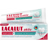 LACALUT aktiv защита десен и снижение чувствительности зубная паста 65 г