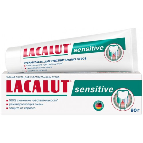 LACALUT sensitive зубная паста для чувствительных зубов 90 г