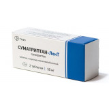 Суматриптан-ЛекТ таб 50 мг 2 шт