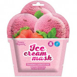 Funny Organix Охлаждающая тканевая маска-мороженое для лица Морозная свежесть 1 шт