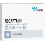 Лозартан-н таб. 12.5 мг+50 мг 60 шт
