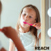 Зубная щетка для детей 6-12 лет Reach Wonder Grip 1 шт, цвет в ассортименте
