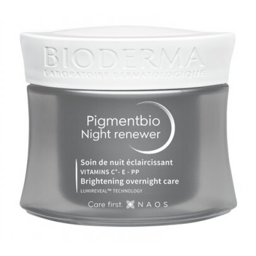BIODERMA Pigmentbio Осветляющий и восстанавливающий ночной крем для кожи с гиперпигментацией 50 мл