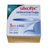 Silkofix лейкопластырь на тканевой основе 3см x 500см