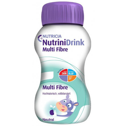 НутриниДринк с пищевыми волокнами нейтральный вкус смесь для энтерального питания 200мл
