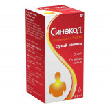 Синекод сироп от сухого кашля для детей с 3-х лет и взрослых, бутамират 1,5 мг/мл, 100 мл