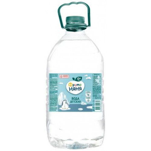 Фрутоняня вода питьевая детская негазированная 5л