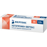 Кетопрофен-ВЕРТЕКС гель 2.5% 30 г