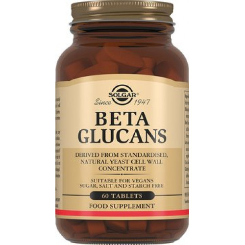 Солгар Бета-глюканы/Beta Glucans таб 60 шт