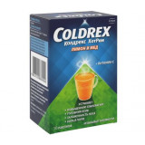 Колдрекс Coldrex ХотРем при простуде и гриппе со вкусом лимона и мёда, порошок, 10 пакетиков
