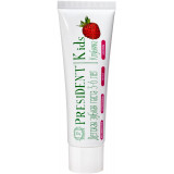 PresiDENT Kids Strawberry Зубная паста для детей 3-6 лет со вкусом клубники 50 мл