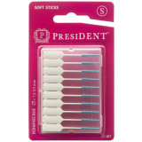 PresiDENT Soft Sticks мягкие межзубные ершики-зубочистки размер S 20 шт
