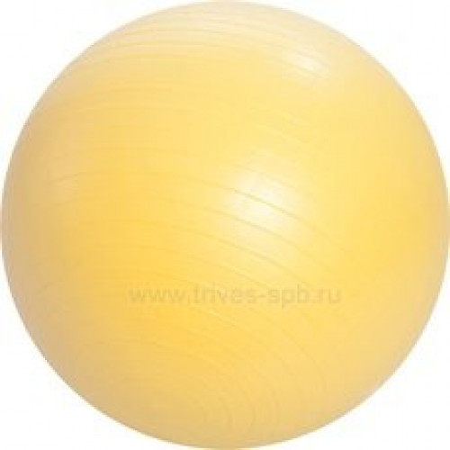 Тривес мяч гимнастический желтый d 55 см m-255 abc