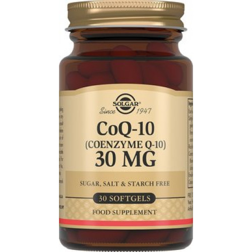 Солгар Коэнзим Q-10 капс 30 мг 30 шт