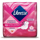 Libresse Ultra Нормал прокладки с мягкой поверхностью 10 шт