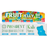 PresiDENT Kids Fruit Jelly Зубная паста для детей 3-6 лет без фтора со вкусом мармелада 50 мл