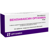 Венлафаксин органика таб п/об пленочной 75мг 30 шт