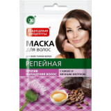 Фитокосметик народные рецепты маска натуральная для волос против выпадения 30мл репей/какао/яйцо