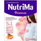 NutriMa Фемилак молочный напиток для беременных и кормящих женщин 350 г вкус манго