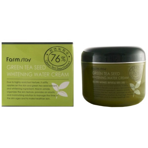 Farmstay green tea seed крем для лица увлажняющий 100мл с семенами зеленого чая