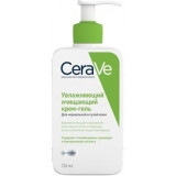 CeraVe Увлажняющий очищающий крем-гель для нормальной и сухой кожи лица и тела, 236 мл