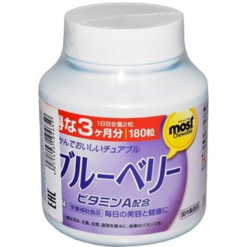 Orihiro витамин А таб. 180 шт с экстрактом черники