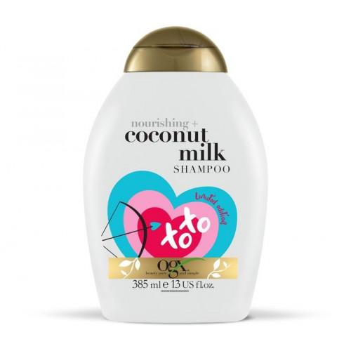 Ogx шампунь питательный 385мл с кокосовым молоком