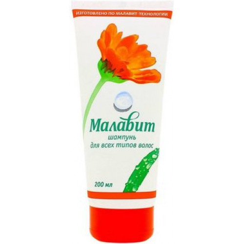 Малавит шампунь 200мл для всех типов волос