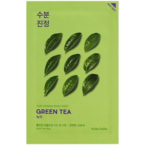 Holika Holika Маска тканевая для лица противовоспалительная Зеленый чай 1 шт