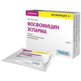 Фосфомицин Эспарма порошок для приготовления раствора внутрь 3г пак. 1 шт