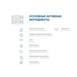 ICON SKIN Дневной крем-флюид для жирной и проблемной кожи. 8 часов матирования. Профессиональный уход. 30 мл