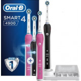 Oral-b щетка зубная электрическая smart4 4900 набор 2 шт
